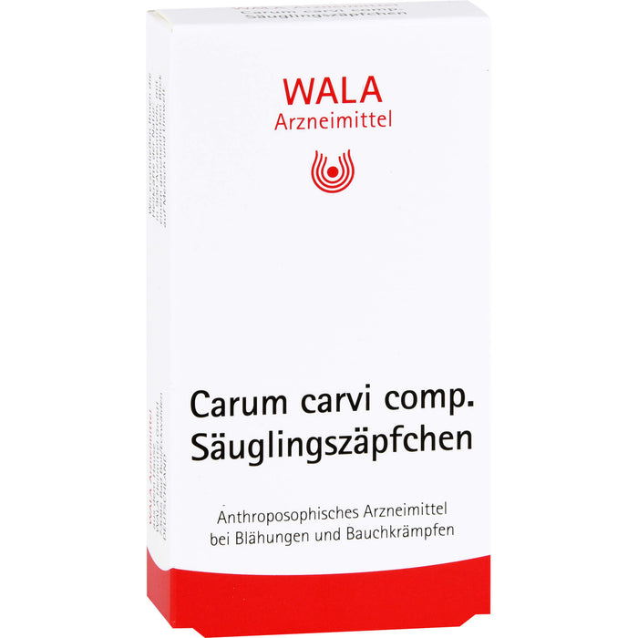 WALA Carum Carvi comp. Säuglingszäpfchen, 10 St. Zäpfchen