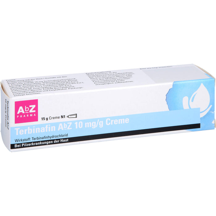Terbinafin AbZ 10 mg/g Creme, 15 g Crème