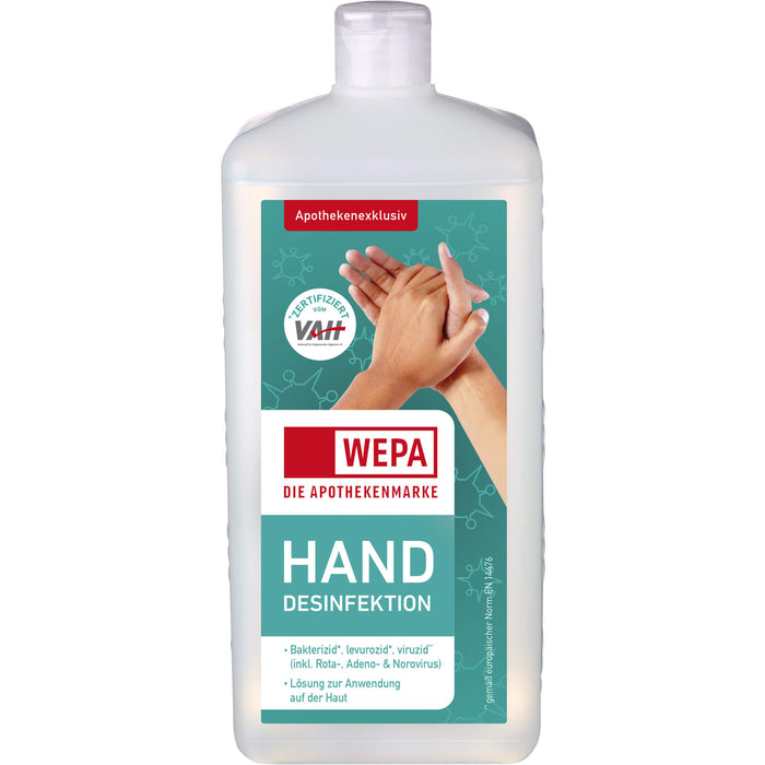 WEPA Handdesinfektion Lösung, 1000 ml Solution
