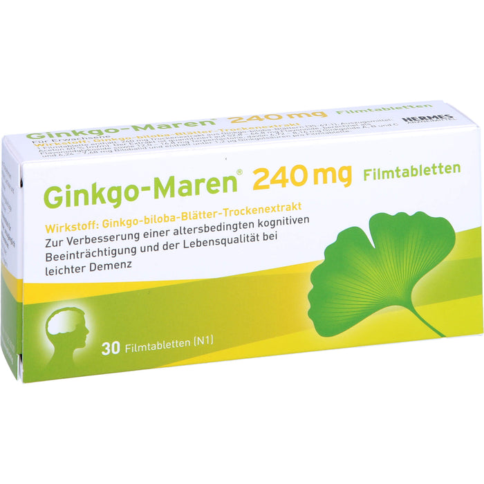 Ginkgo-Maren® 240 mg Filmtabletten, 30 St FTA