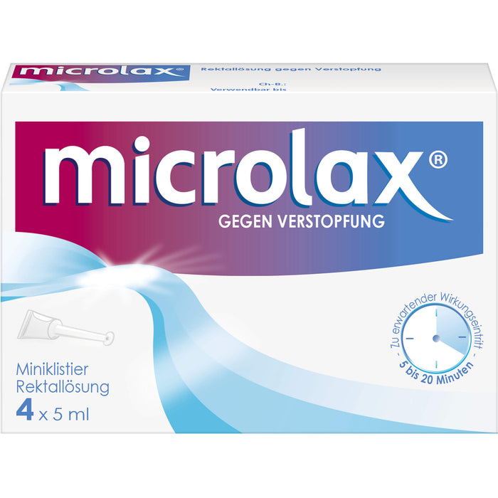 microlax Rektallösung Reimport Pharma Gerke, 4 pcs. Enemas