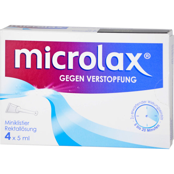 microlax Rektallösung Reimport Pharma Gerke, 4 pcs. Enemas