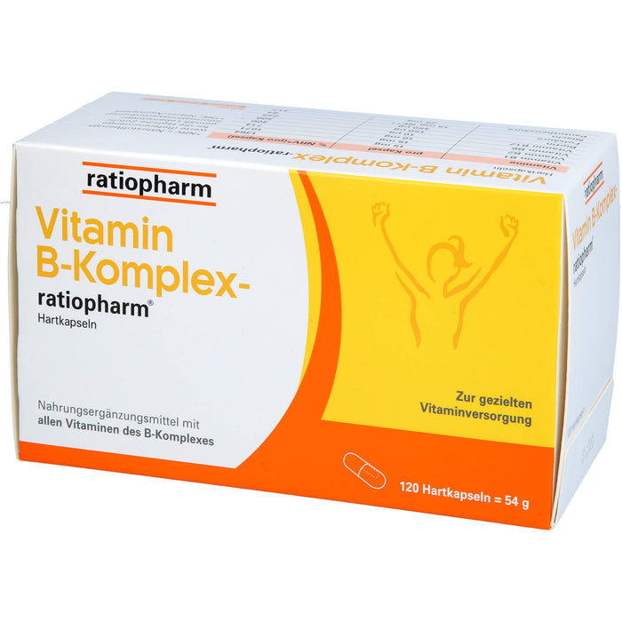 Vitamin B-Komplex-ratiopharm Kapseln, 120 pcs. Capsules
