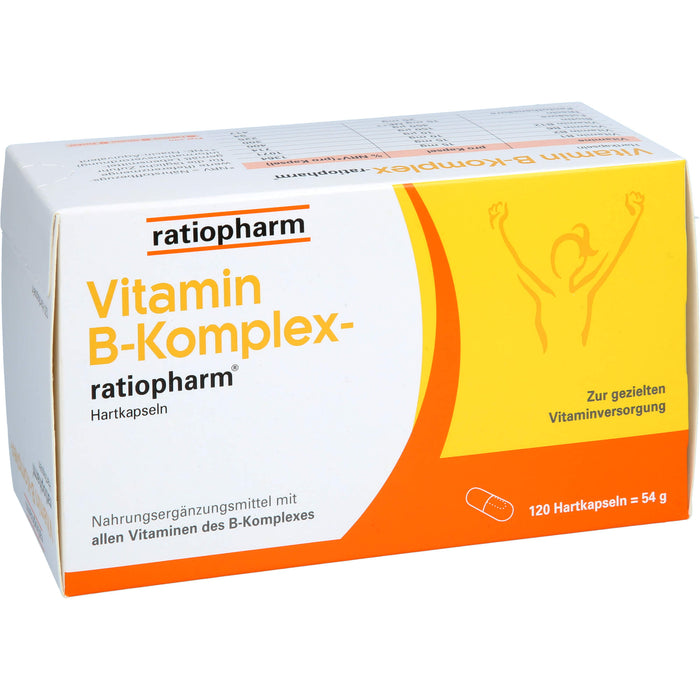 Vitamin B-Komplex-ratiopharm Kapseln, 120 pc Capsules