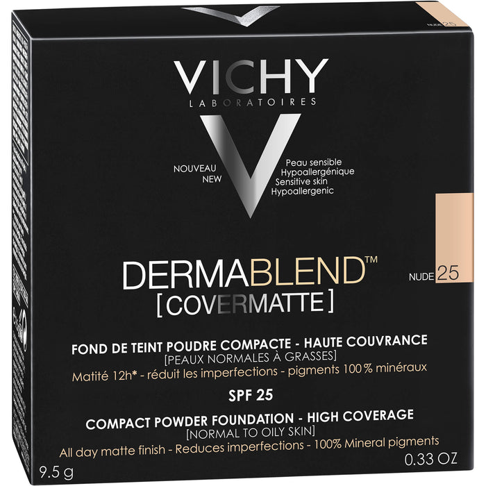 Vichy Dermablend Covermatte Puder 25, 9.5 g PUD