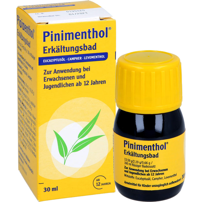 Pinimenthol Erkältungsbad, 30 ml Solution