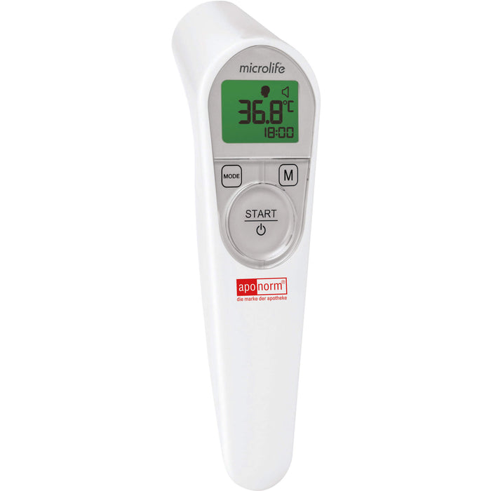 aponorm Fieberthermometer Stirn Contact-Free 4, 1 pcs. clinical thermometer
