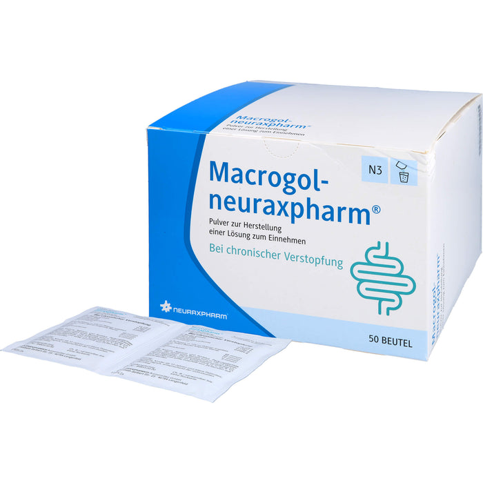 Macrogol-neuraxpharm Pulver zur Herstellung einer Lösung zum Einnehmen, 50 St PLE