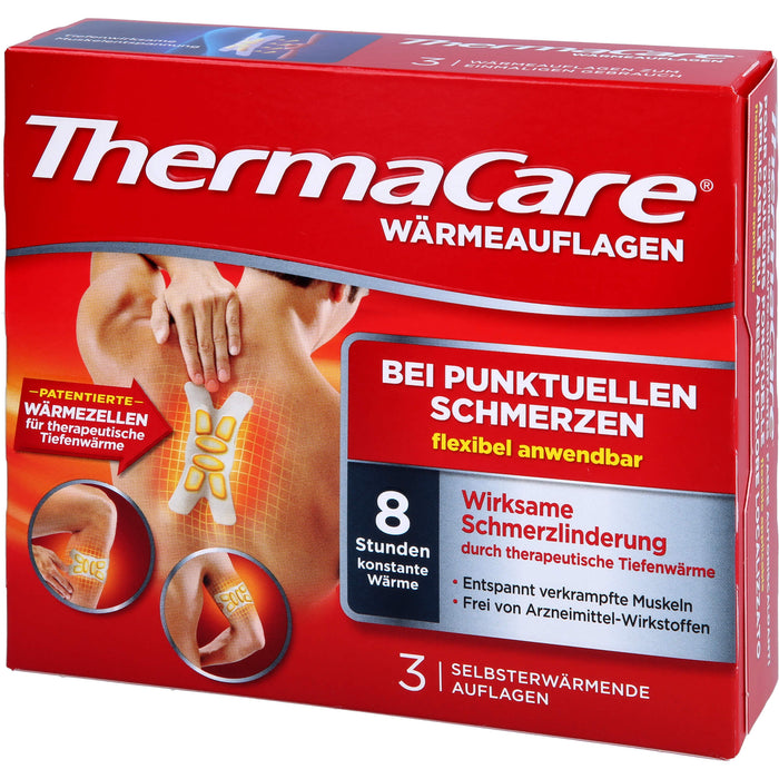 ThermaCare Wärmeauflagen bei punktuellen Schmerzen, 3 pc Pansement