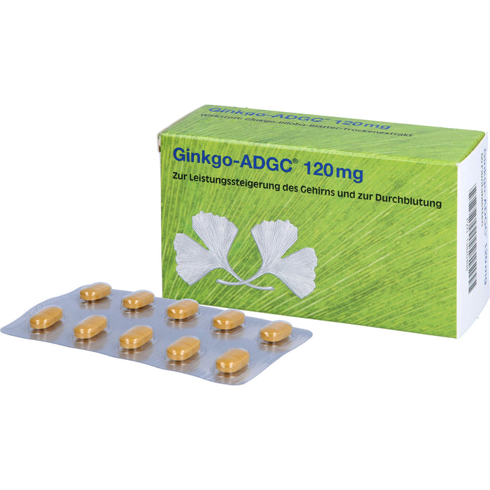 Ginkgo-ADGC 120 mg Filmtabletten, 60 pcs. Tablets