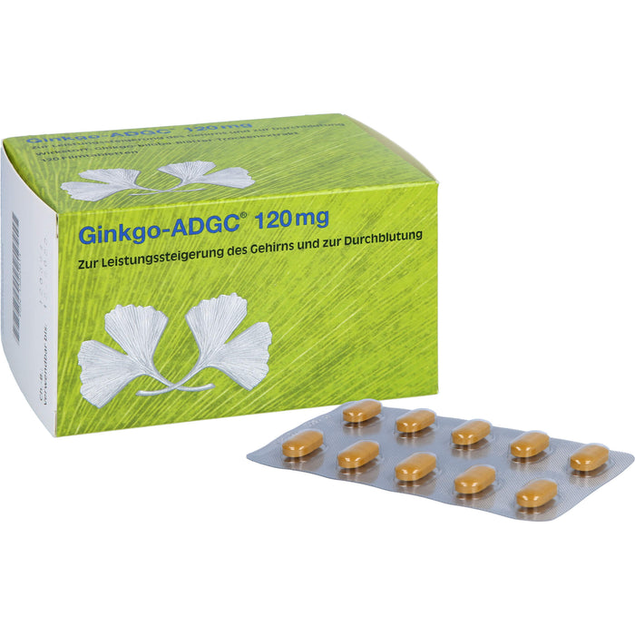 Ginkgo-ADGC 120 mg, Filmtabletten, 120 pcs. Tablets