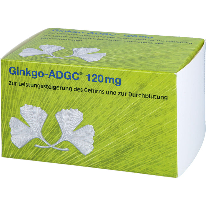 Ginkgo-ADGC 120 mg, Filmtabletten, 120 pcs. Tablets