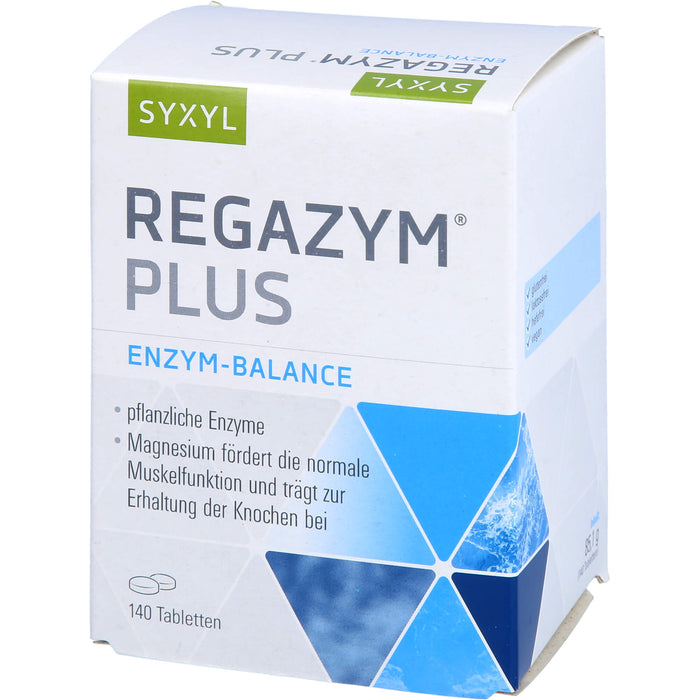 SYXYL REGAZYM PLUS Tabletten zur ernährungsphysiologisch sinnvollen Unterstützung für den gesamten Organismus, 140 pcs. Tablets