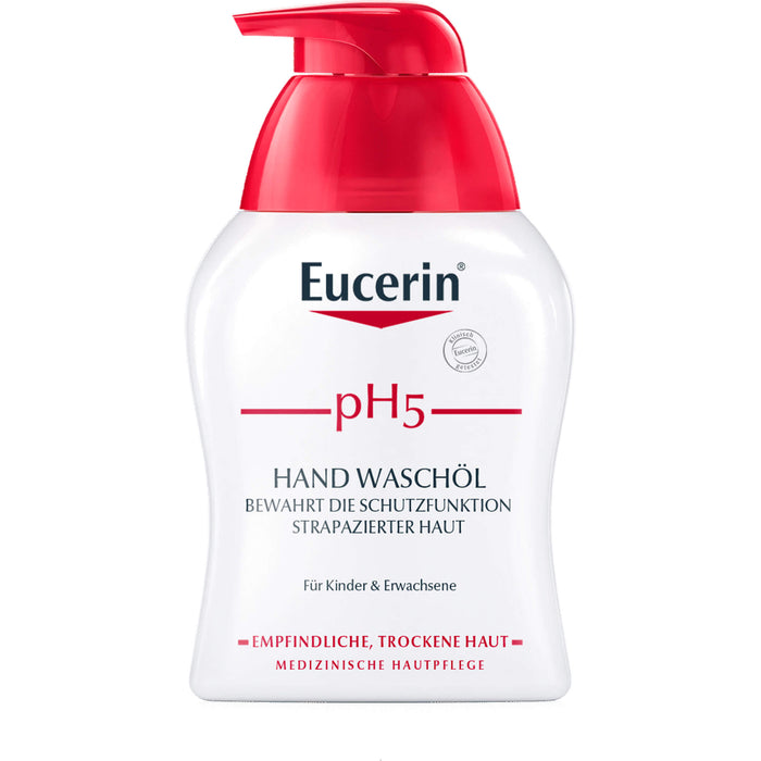 Eucerin pH5 Hand-Waschöl für empfindliche, trockene Haut, 250 ml Huile