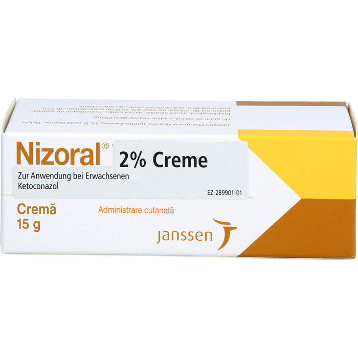Nizoral 2% Eurim Creme, 15 g Cream