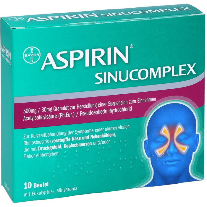 ASPIRIN Sinucomplex Granulat, 10 pc Sachets