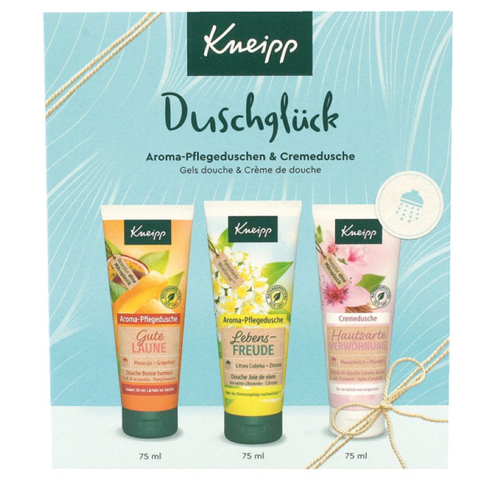 Kneipp Duschglück Geschenkset Aroma-Pflegedusche & Cremedusche, 225 ml Duschgel