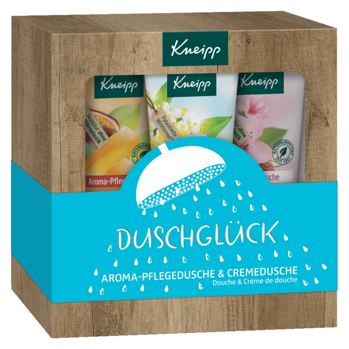Kneipp Duschglück Geschenkset Aroma-Pflegedusche & Cremedusche, 225 ml Shower Gel