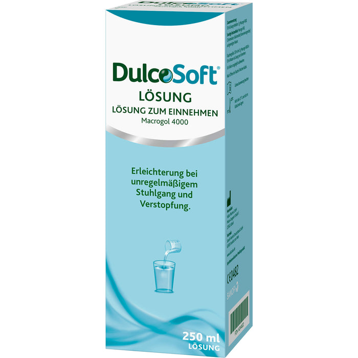 DulcoSoft Lösung weicht harten Stuhl auf, 250 ml Solution