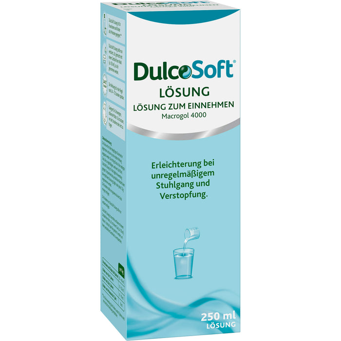 DulcoSoft Lösung weicht harten Stuhl auf, 250 ml Solution