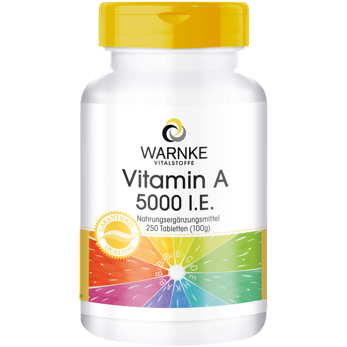 Vitamin A 5,000 I.E., 250 St TAB