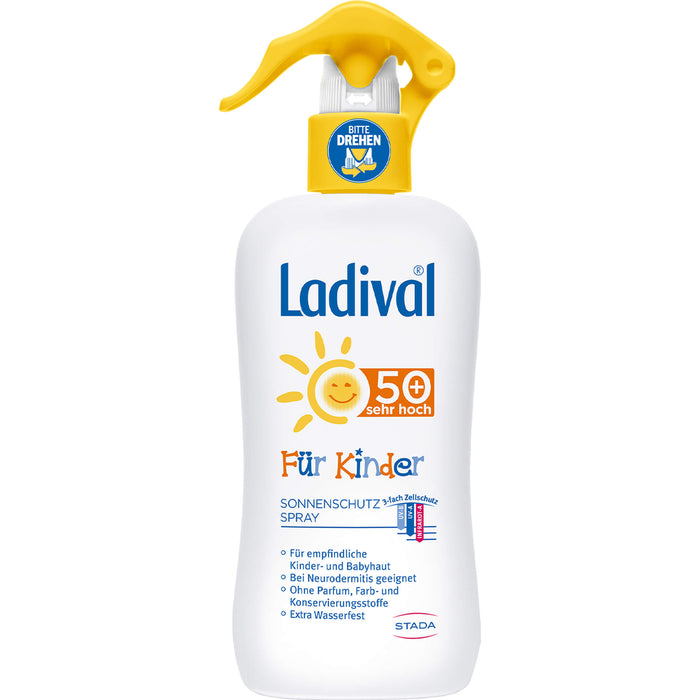 Ladival SPF 50 Sonnenschutzspray für Kinder, 200 ml Spray