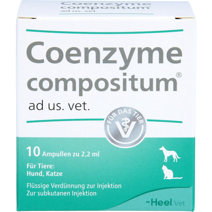 Coenzyme compositum ad us. vet. flüssige Verdünnung für Hund und Katze, 10 pc Ampoules