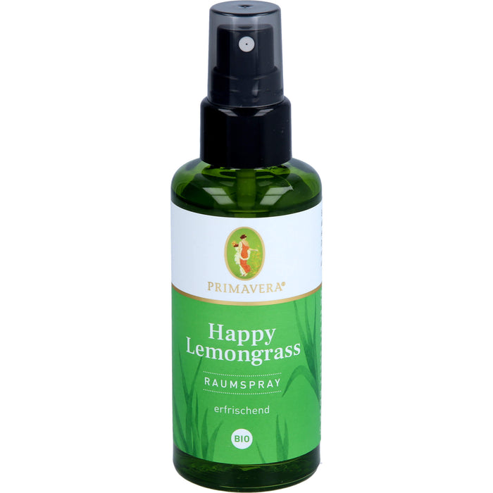 PRIMAVERA Happy Lemongrass Raumspray Bio, 50 ml Etheric oil