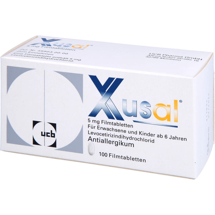 Xusal 5 mg Filmtabletten bei allergischer Rhinitis, 100 pc Tablettes