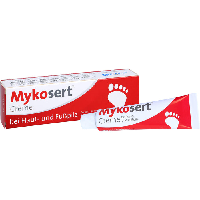 Mykosert Creme zur Behandlung von Haut- und Fußpilzerkrankungen, 20 g Cream