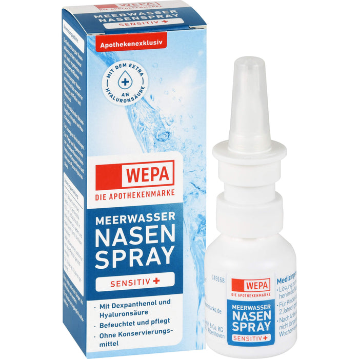 WEPA Meerwasser Nasenspray sensitiv+, 20 ml Solution