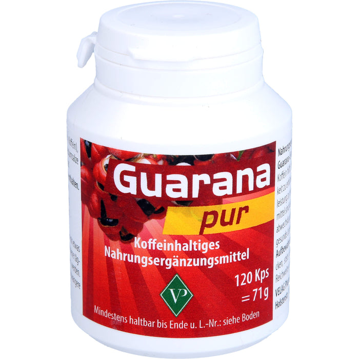 Guarana pur 500 Kapseln, 120 St KAP