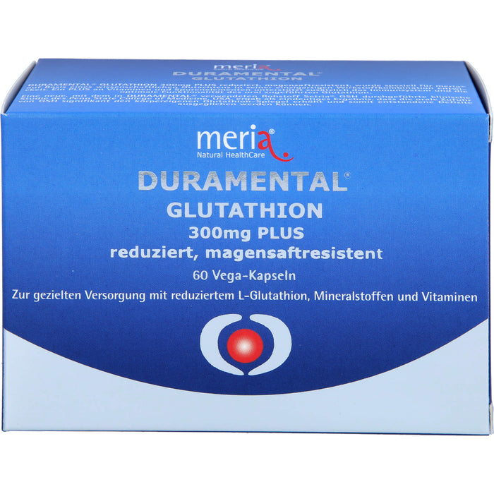 DURAMENTAL Glutathion 300 mg Plus, 60 pc Capsules