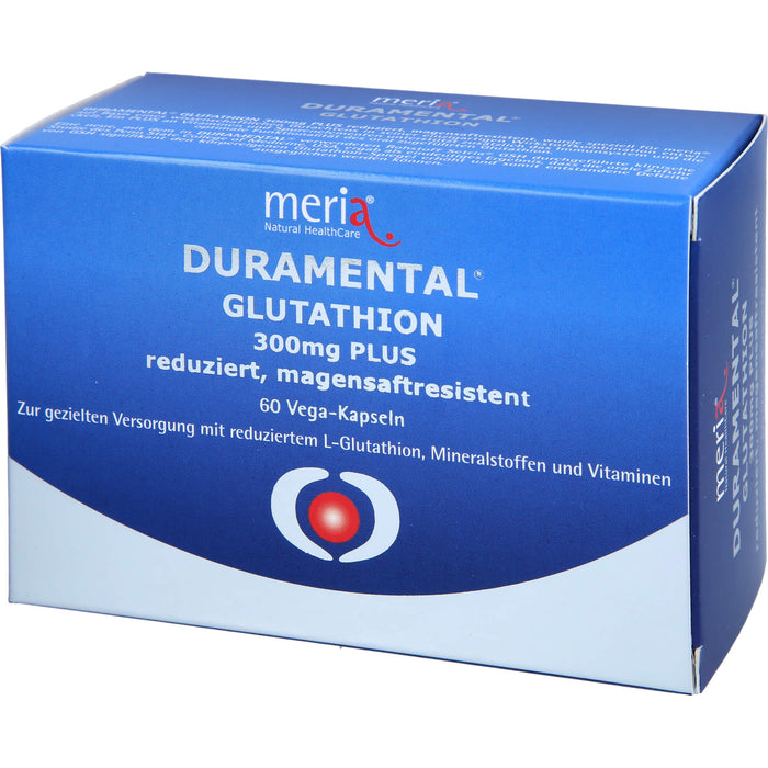 DURAMENTAL Glutathion 300 mg Plus, 60 pc Capsules