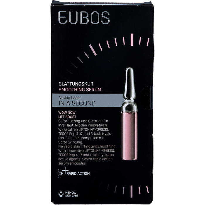 EUBOS In a second wow now Lift Boost Glättungskur, 7 pc Ampoules