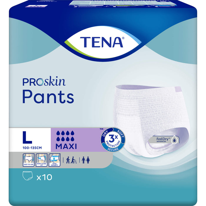 TENA Pants Maxi Large Einweghose, 10 pcs. Disposable pants