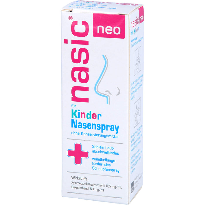 nasic neo für Kinder Schnupfenspray, 10 ml Solution