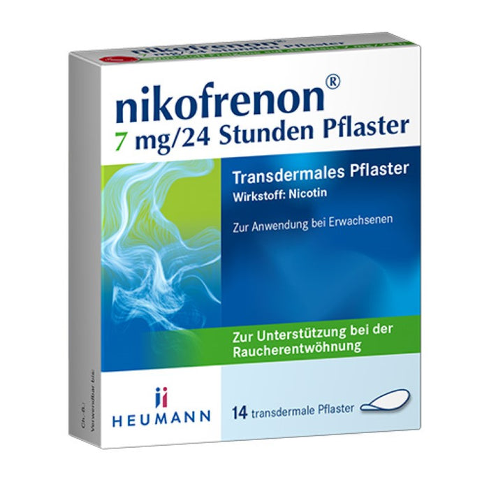 nikofrenon 7 mg/24 Stunden Pflaster, 14 pcs. Patch
