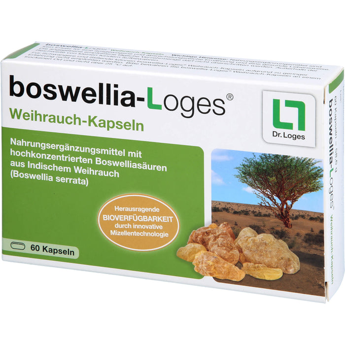 boswellia-Loges Weihrauch-Kapseln, 60 pcs. Capsules
