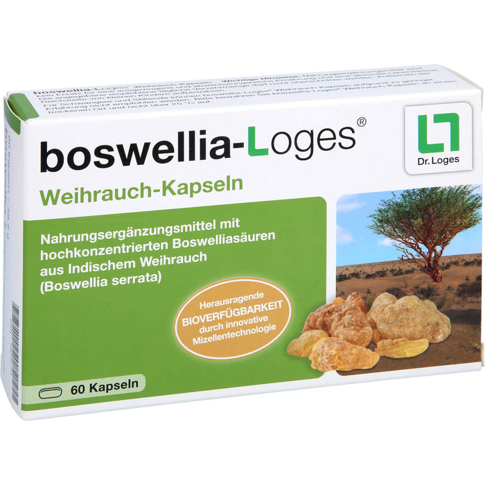 boswellia-Loges Weihrauch-Kapseln, 60 pcs. Capsules
