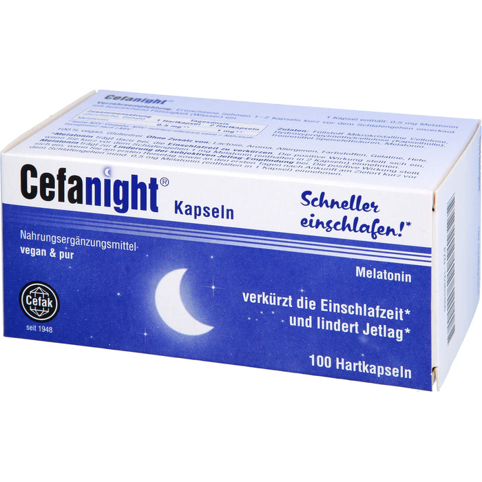 Cefanight®, 100 St HKP
