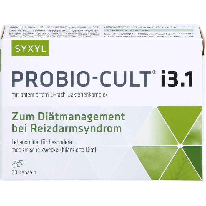 PROBIO-Cult i3.1 Kapseln bei Reizdarmsyndrom, 30 pcs. Capsules