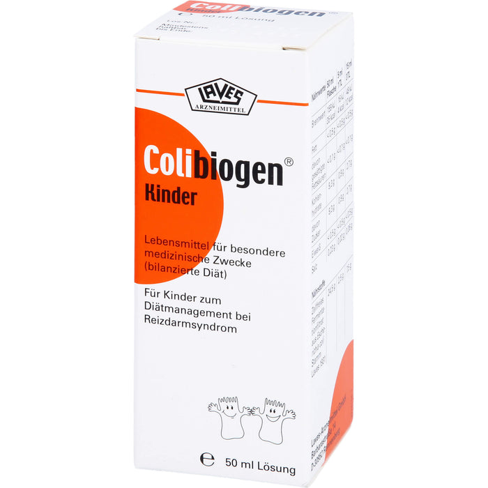 Colibiogen Lösung für Kinder bei Reizdarmsyndrom, 50 ml Solution