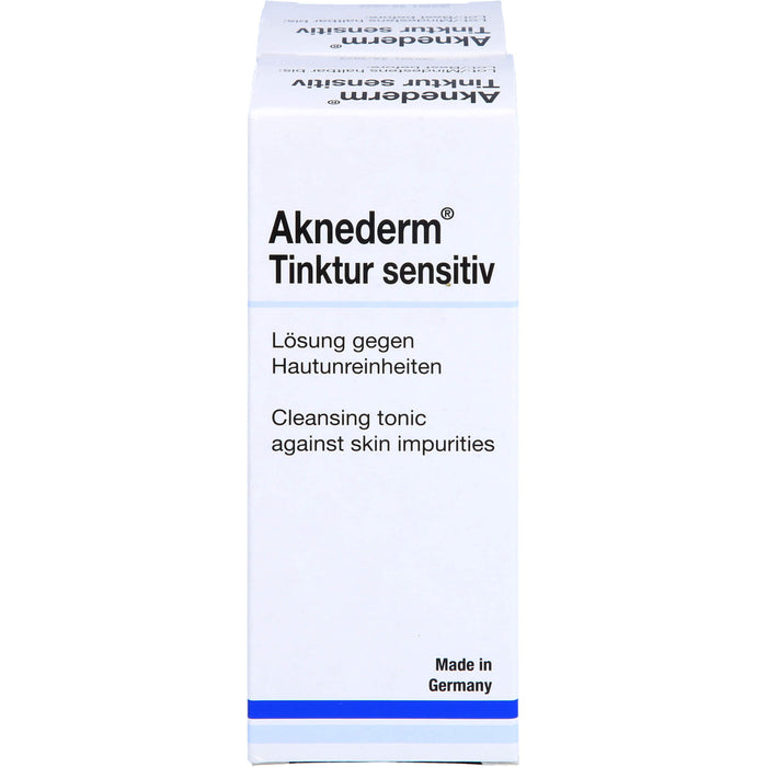 Aknederm Tinktur sensitiv Lösung gegen Hautunreinheiten, 100 ml Solution