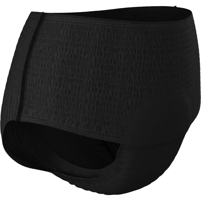 TENA Silhouette Plus Noir M Inkontinenz Pants schwarze taillenhohe Unterwäsche zur Anwendung bei mittlerer bis starker Inkontinenz und Blasenschwäche, 9 St. Pants
