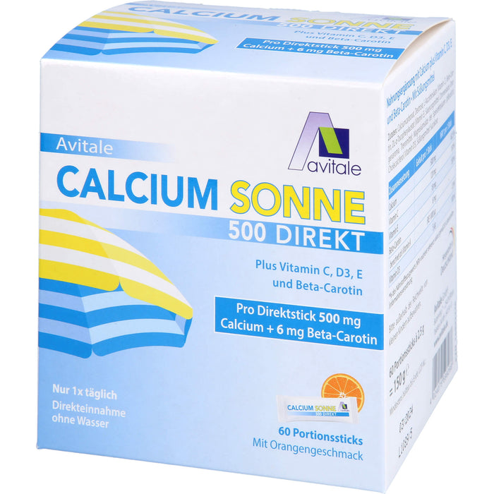 Calcium Sonne 500 Direkt, 60 St PUL