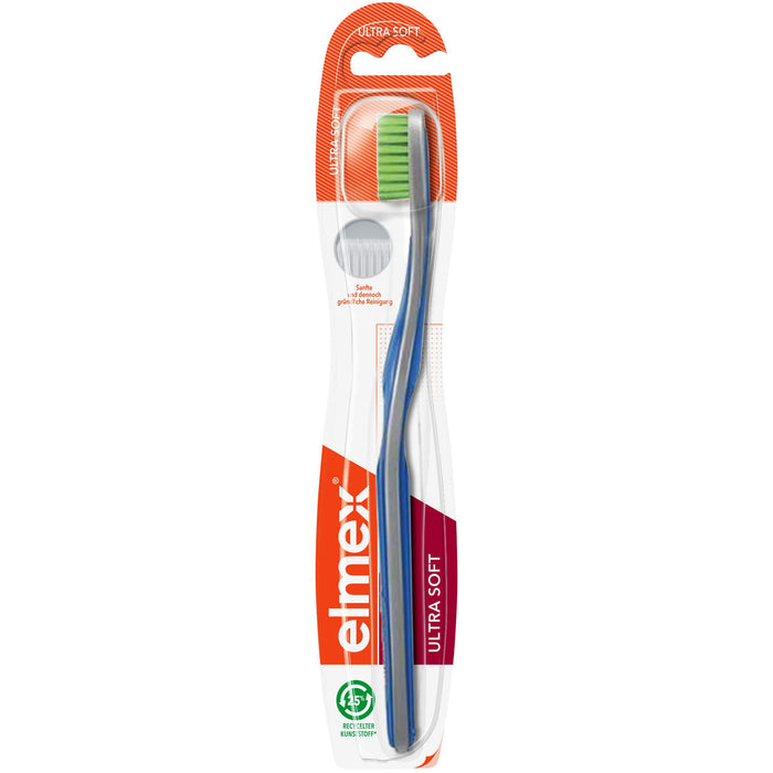 Elmex ultra soft Zahnbürste extra sanfte effektive Reinigung der Zähne und des Zahnfleisches, 1 St. Zahnbürste