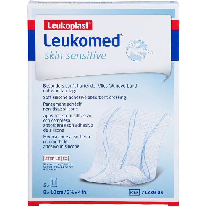 Leukomed Skin Sen 10x8cm, 5 St PFL