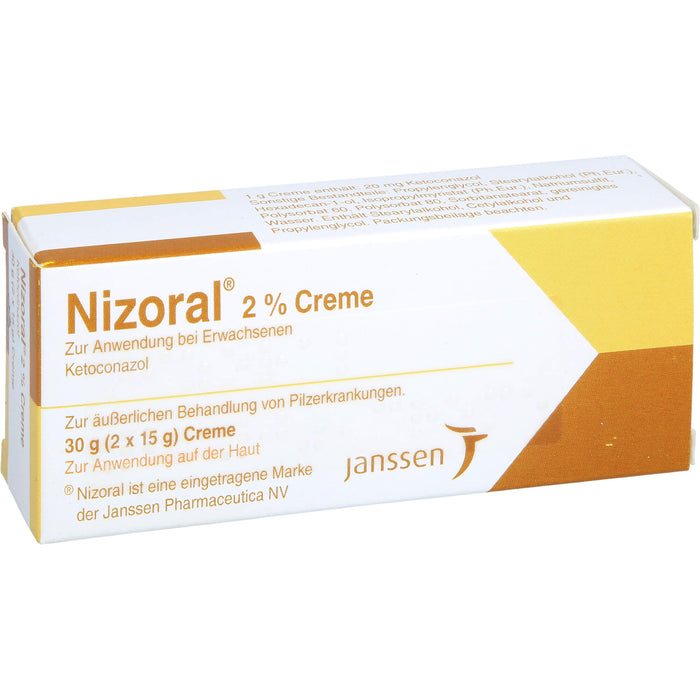 Nizoral 2% kohlpharma Creme bei Pilzerkrankungen, 30 g Crème