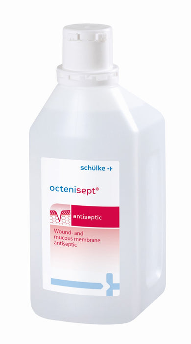 octenisept - wässriges Wund- und Schleimhautantiseptikum mit guter Verträglichkeit, schmerzfreier Anwendung und schneller Wirkung, 1000 ml Solution